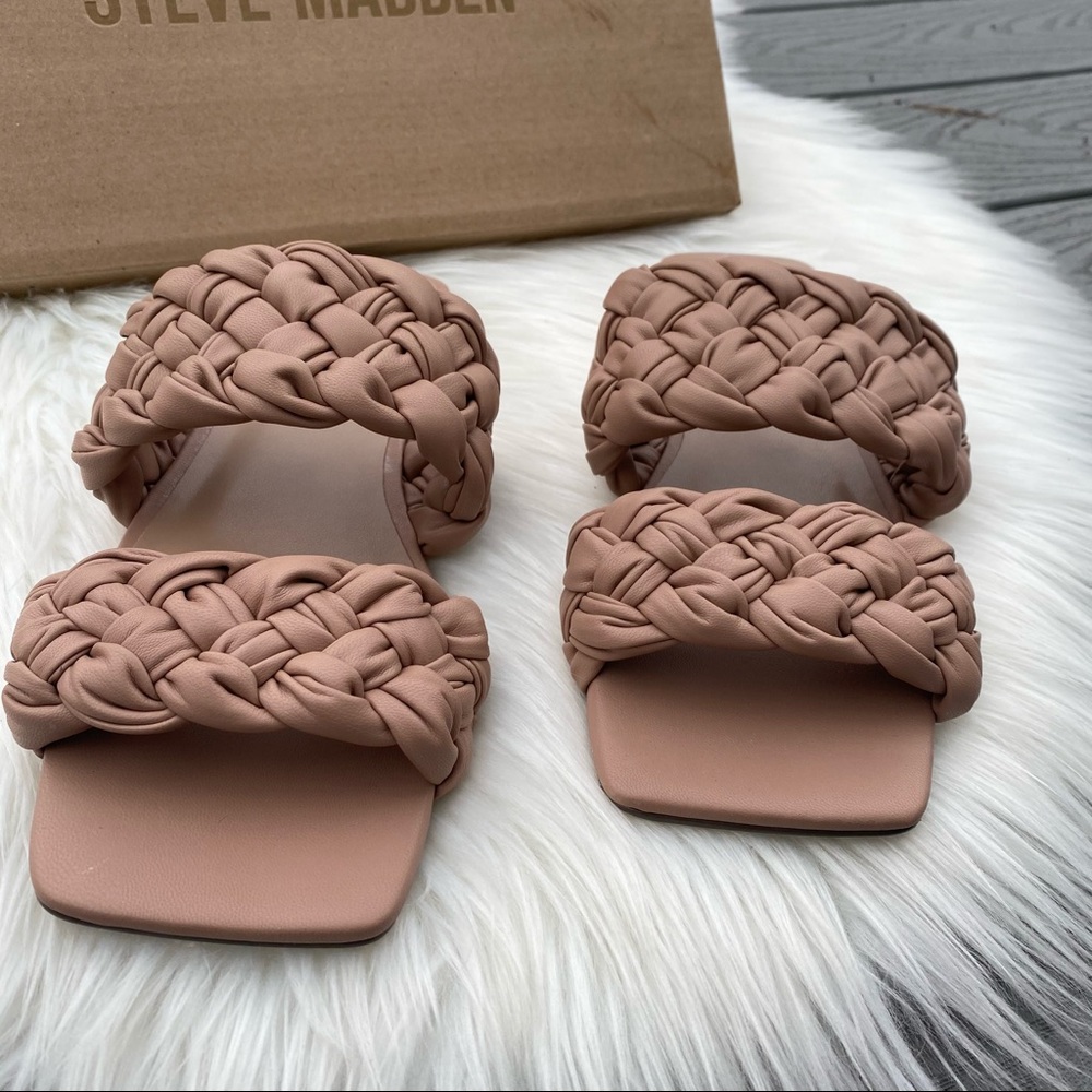 Steve Madden Quilted Sandals - Picture 2 of 4